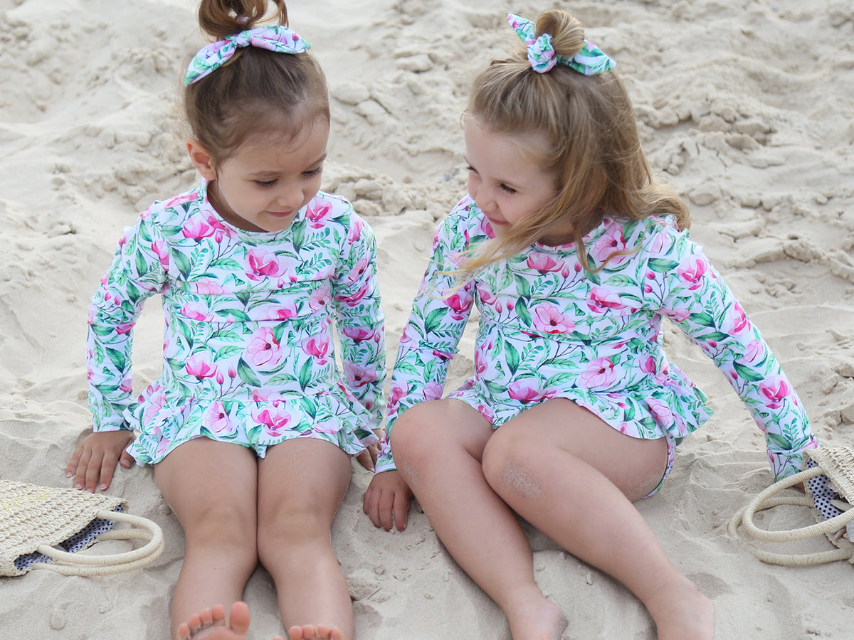 Baby girl swimwear outlet long sleeve