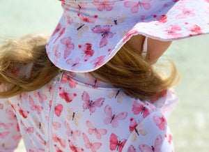 Signature Sun Hat in Butterfly