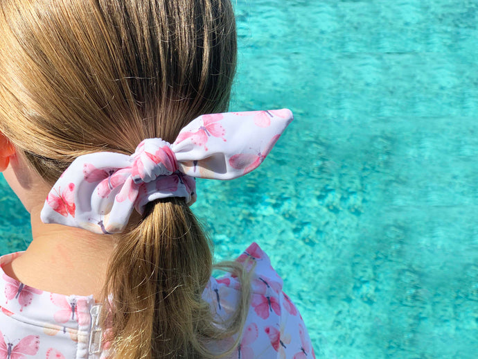 NEW |  Knot Bow Scrunchie in Butterfly